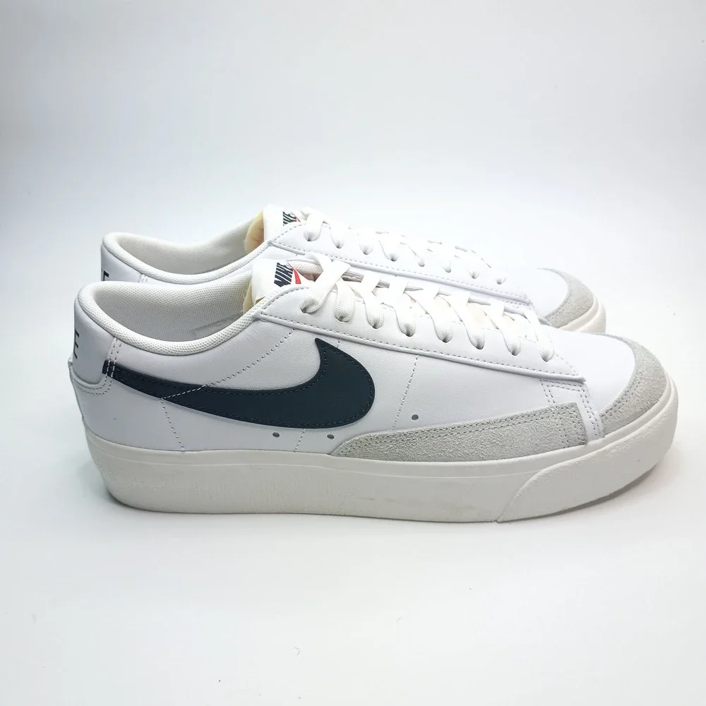 Nike Blazer Low 77 Jumbo White Black Sail Sneaker DJ0292-101 Wmns Sz 11.5 Men 10